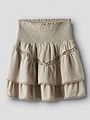 LMTD Hosta Short Skirt Beige