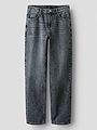 LMTD Bex Denim Straight Pant Grey denim