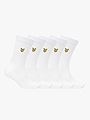 Lyle & Scott Camdyn 5 Pack Sport Socks Bright White