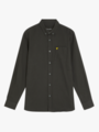Lyle & Scott Plain Flannel Shirt Shadow