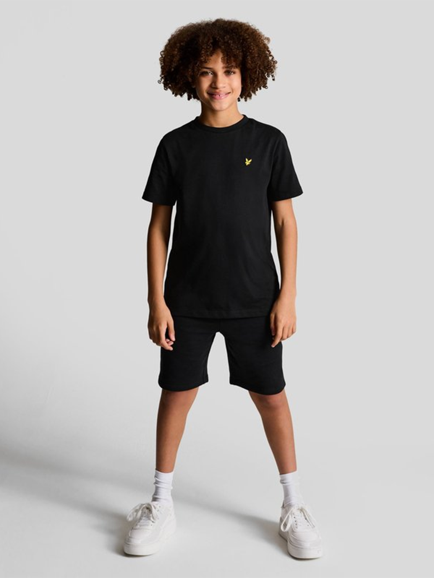 Lyle & Scott Junior Sweat Short Black