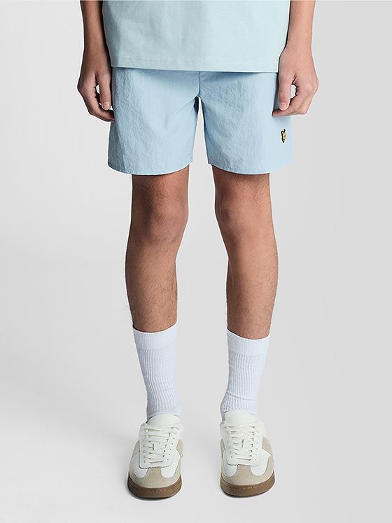 Lyle & Scott Junior Plain Swim Short Opal Blue