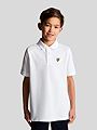 Lyle & Scott Junior Plain Polo Shirt White