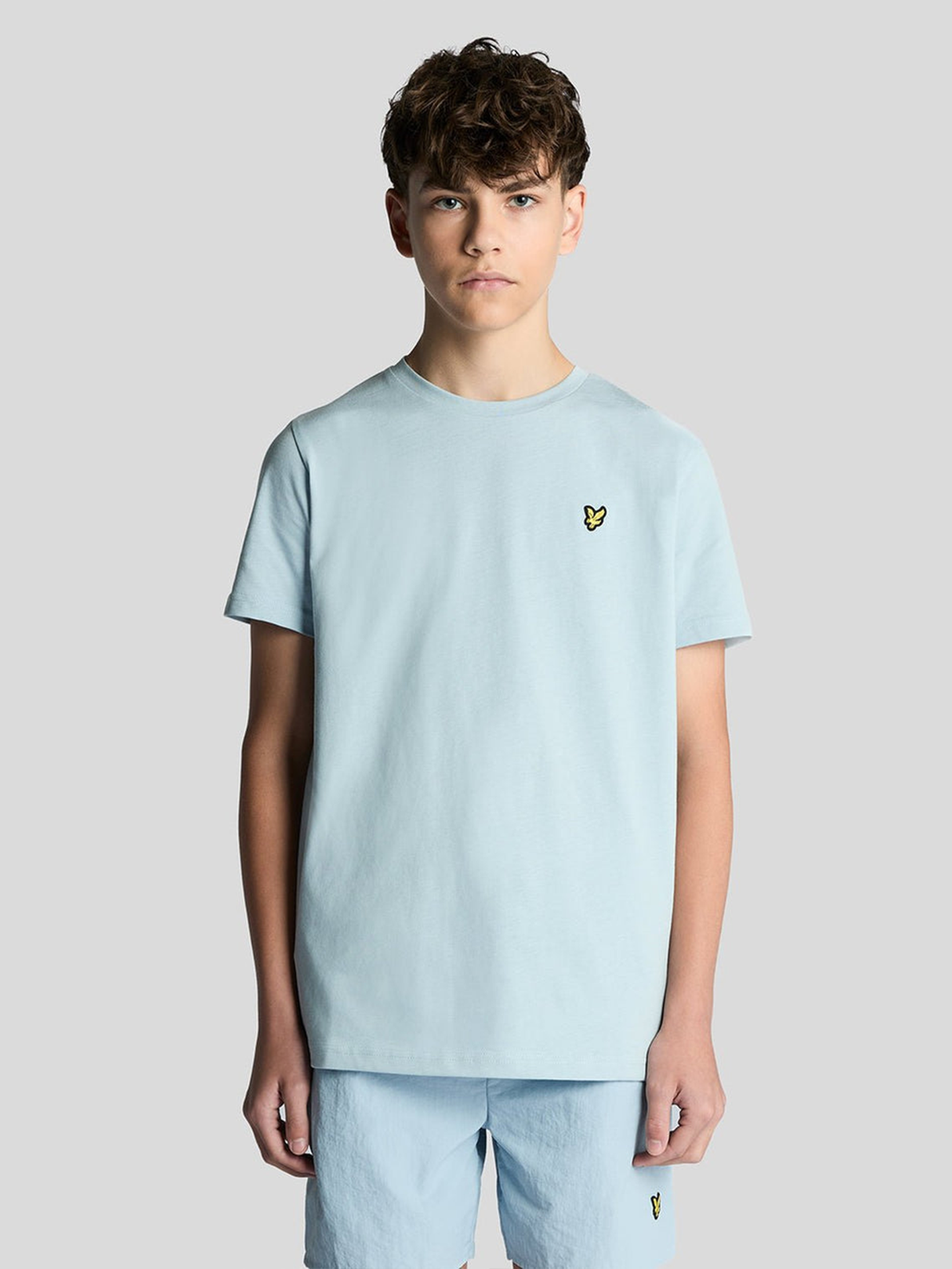 Lyle & Scott Junior Plain T-shirt Opal Blue