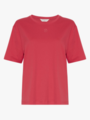 MSCH Copenhagen Melea Icon Tee Rose Red / Azalea