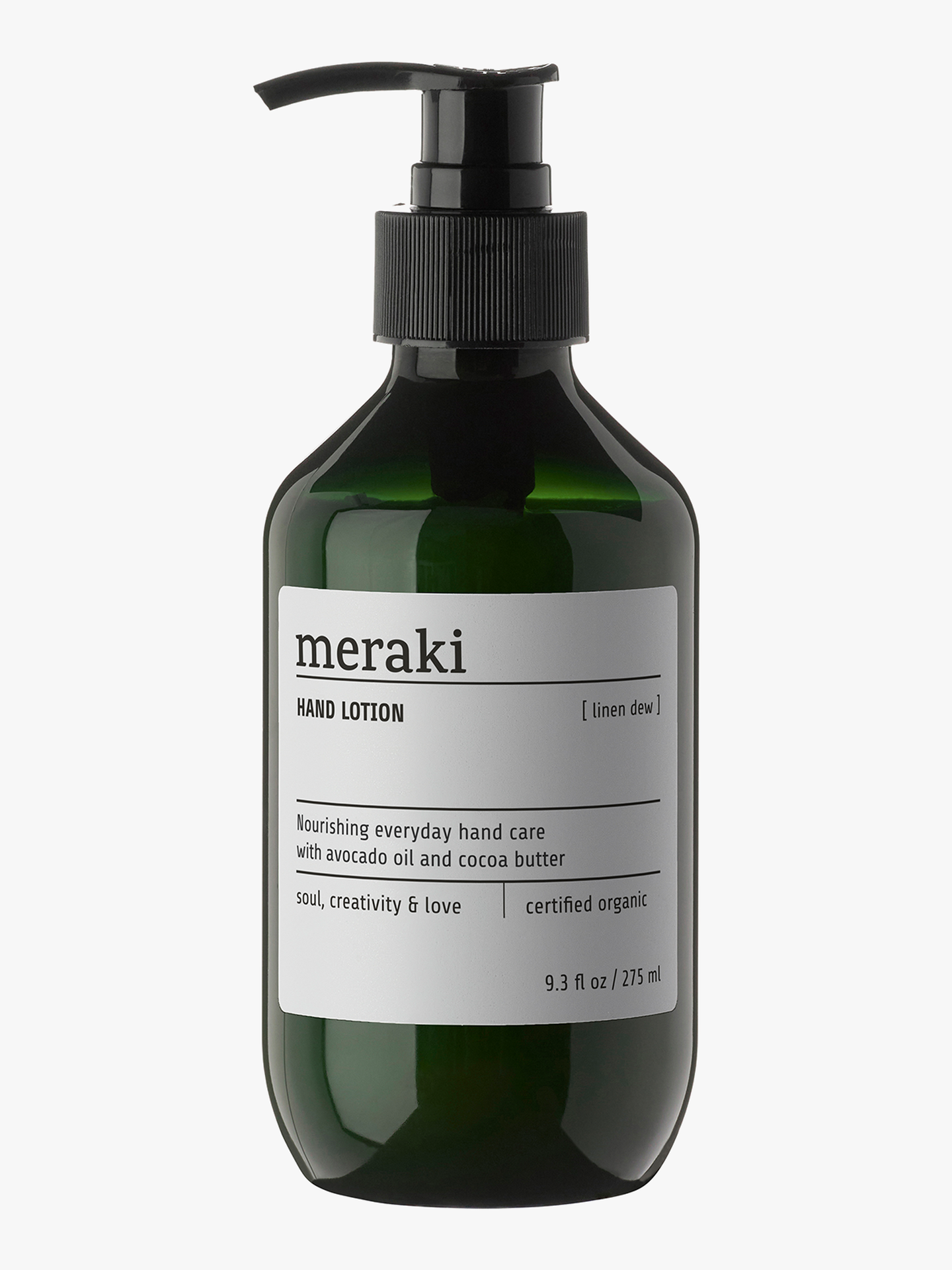 Meraki Hand Lotion Linen Dew 275 ml Grønn