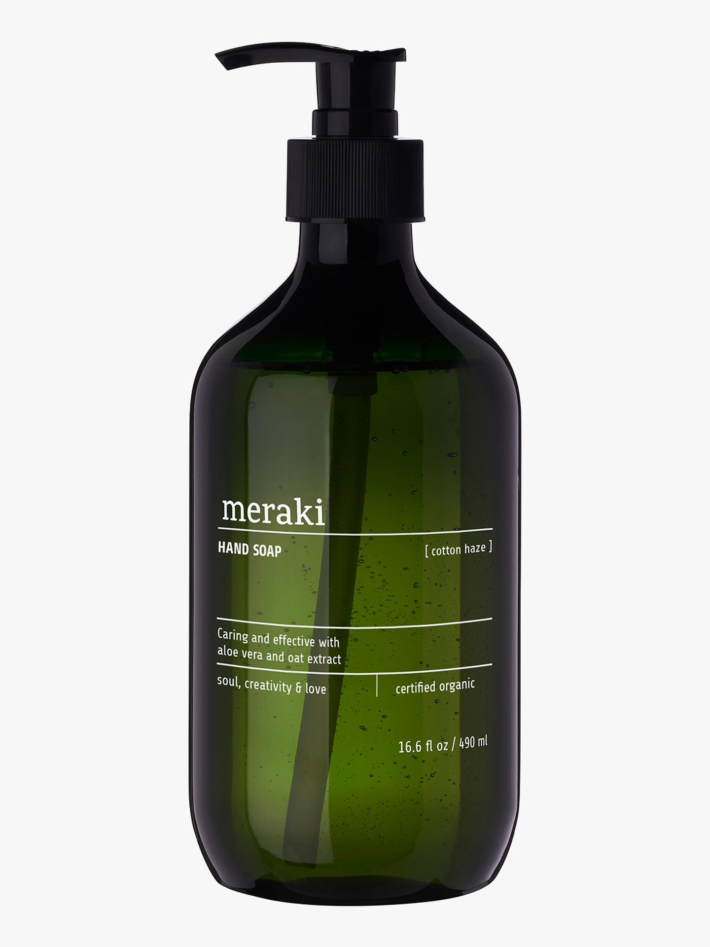 Meraki Hand Soap Cotton Haze 490 ml Grønn