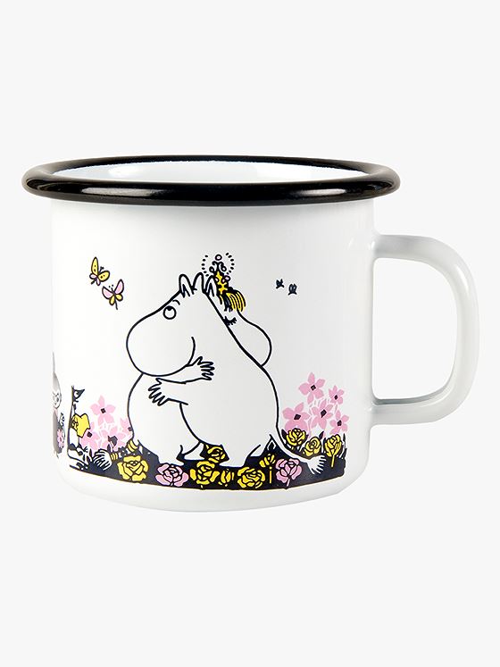 Mummitrollet Mummikopp Emalje 2,5 dl Flerfarget