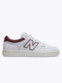 New Balance 480 White / Burgundy