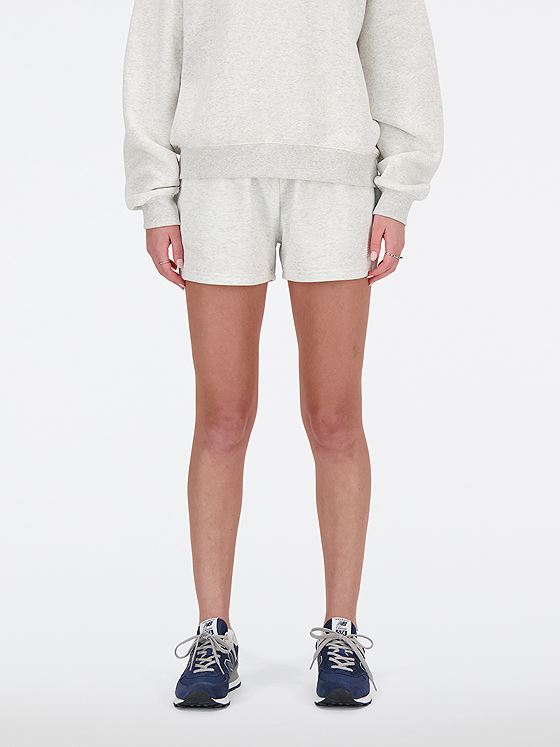 New Balance Sport Essentials French Terry Short Ash Heather