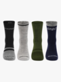 Northug Mosvikekspressen 4 Pack Sock (gaveeske) Black