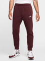 Nike Club Fleece Pant Burgundy Crush / White