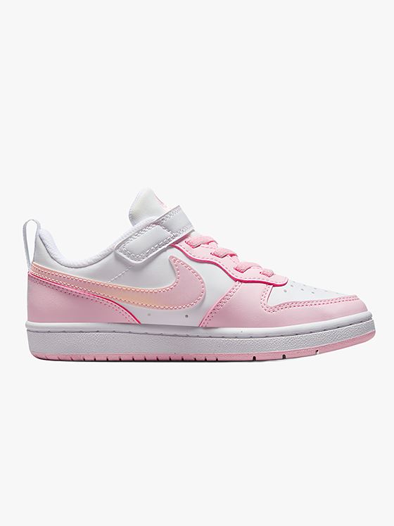 Nike Court Borough Low Recraft Hvit / Pink Foam