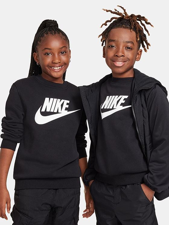 Nike Sportswear Club Fleece Black / White