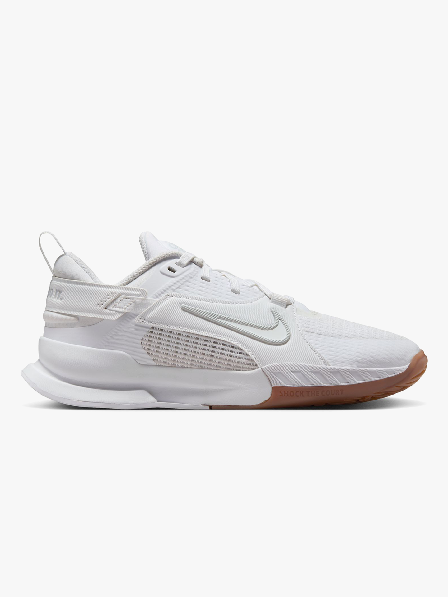 Nike Crosscourt White / Purple Platinum / Gum Med Brown