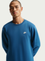 Nike Club Fleece Crew Court Blue / LT Khaki