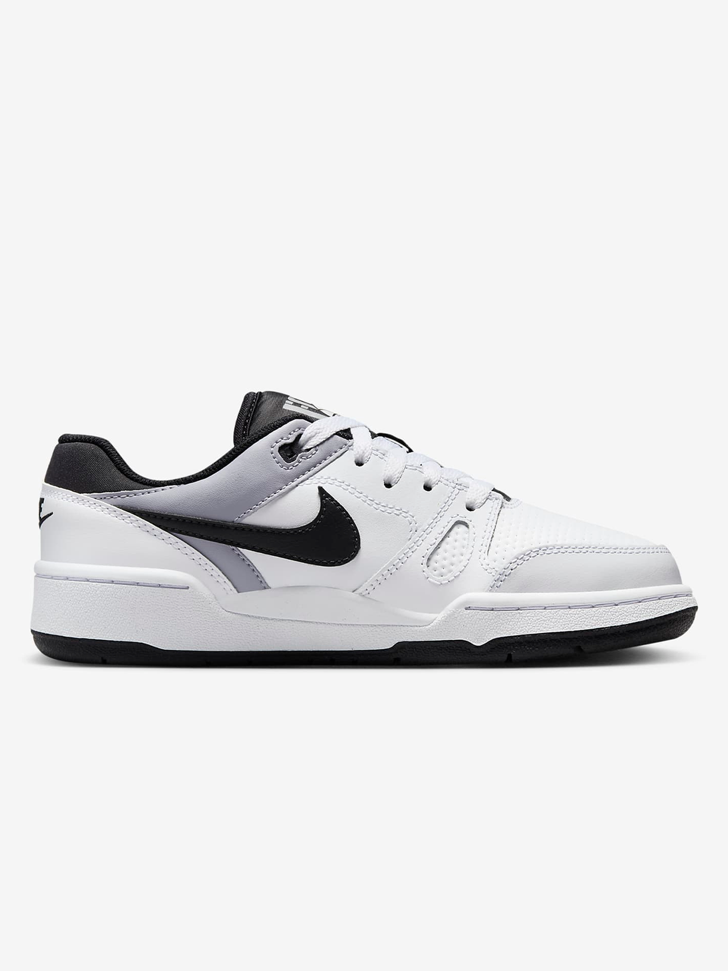 Nike Full Force Low Hvit/Pewter/Svart/Svart
