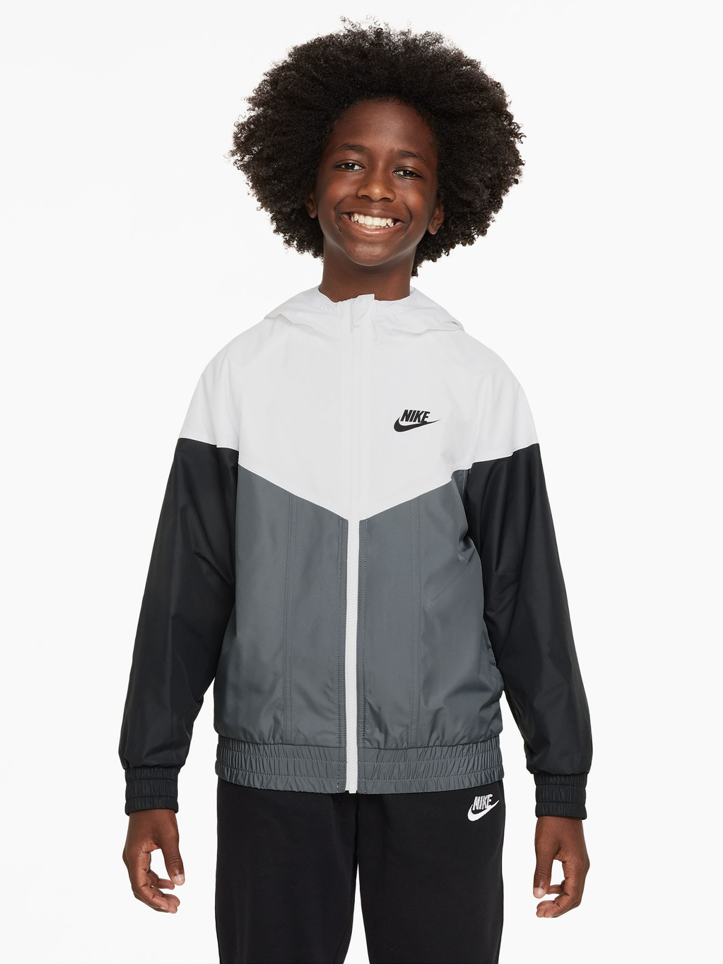 Nike Sportswear Windrunner WHITE/SMOKE GREY/BLACK/BLACK