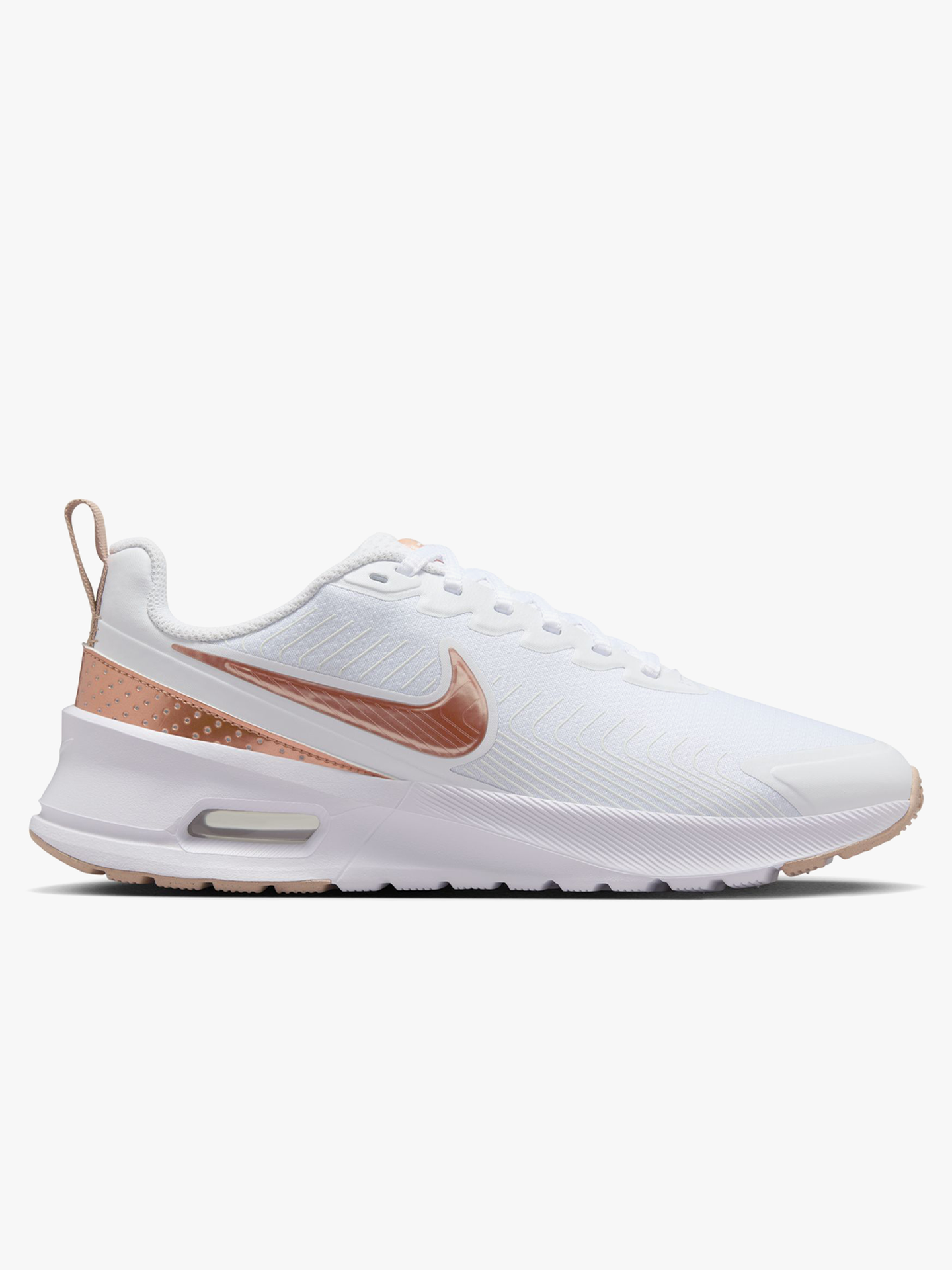 Nike Air Max Nuaxis White / Metallic red bronze - sand - black