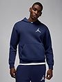 Nike Jordan Jumpmann Fleece Pullover Hoodie Midnight Navy / White