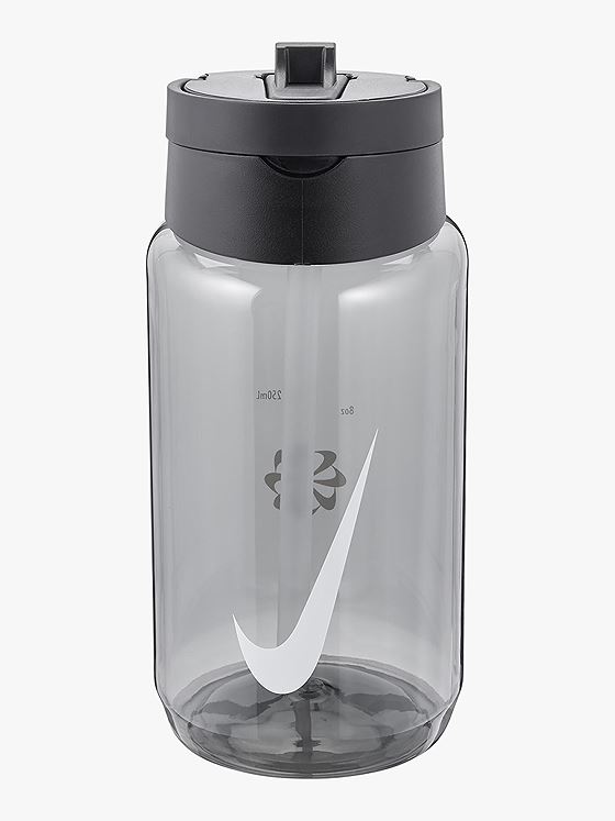 Nike TR Renew Recharge Straw Bottle 473ml Anthracite / Black / White