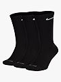 Nike Everyday Plus Cushioned Training Crew Socks 3pk Black / White