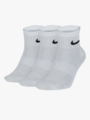 Nike Everyday Lightweight Training Ankle Socks 3pk Hvit/Svart