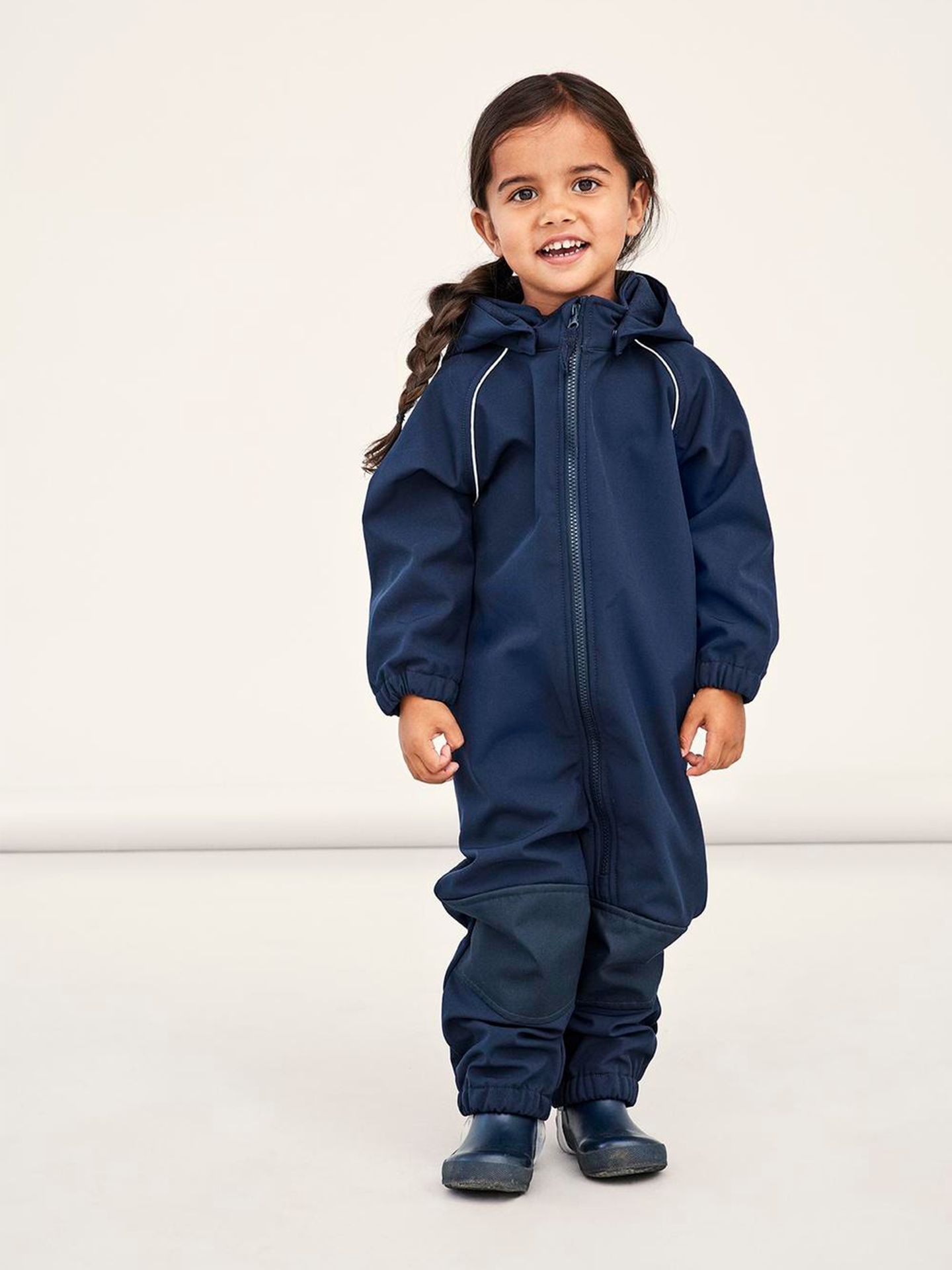 Name It Alfa Softshell Suit Solid Dark Sapphire