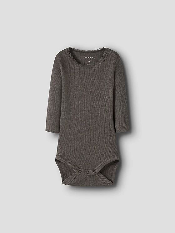 Name It Kab Long Sleeve Body Delicioso Melange