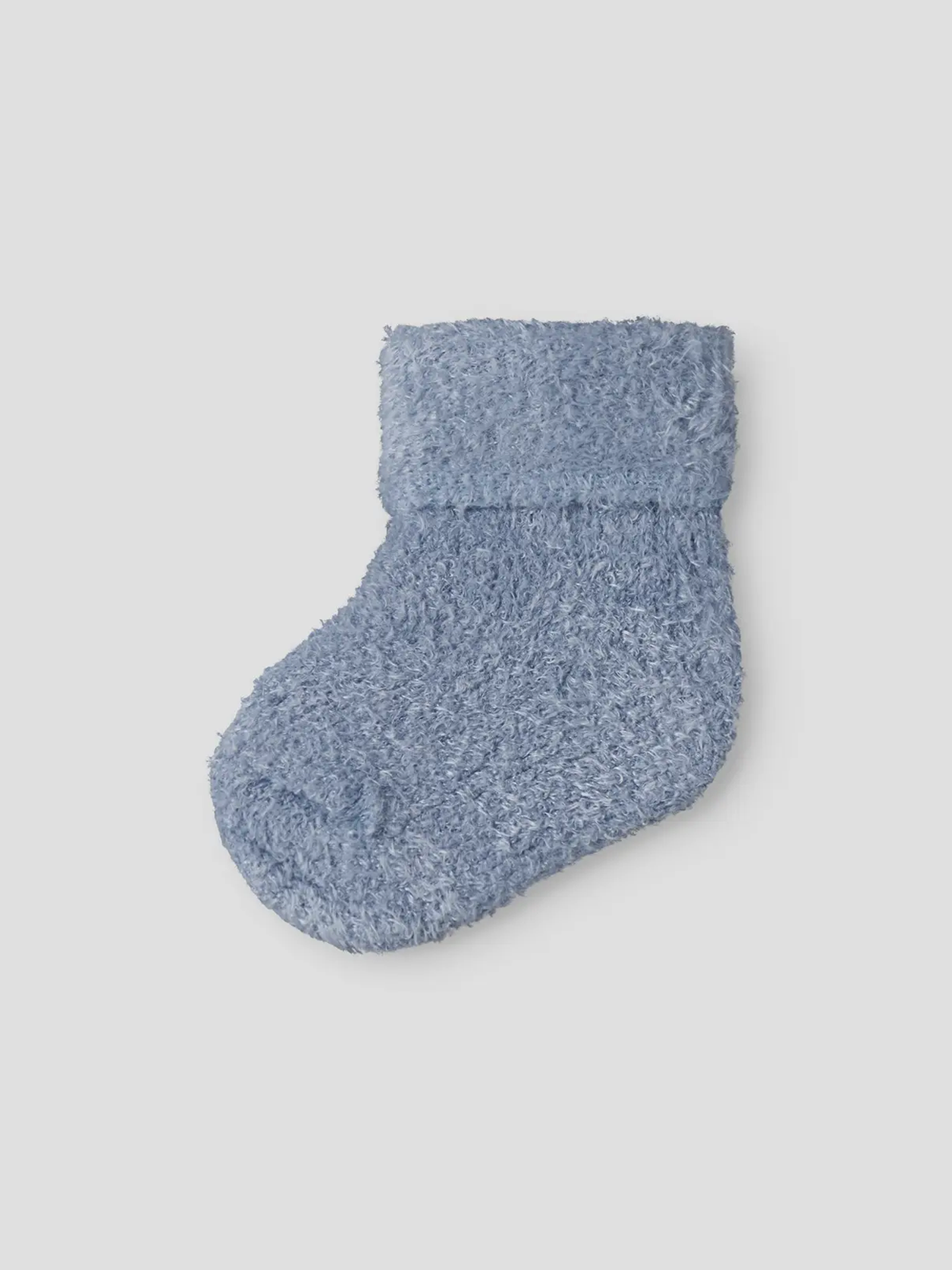 Name It Ollo Terry Fluffy Sock Dusty Blue