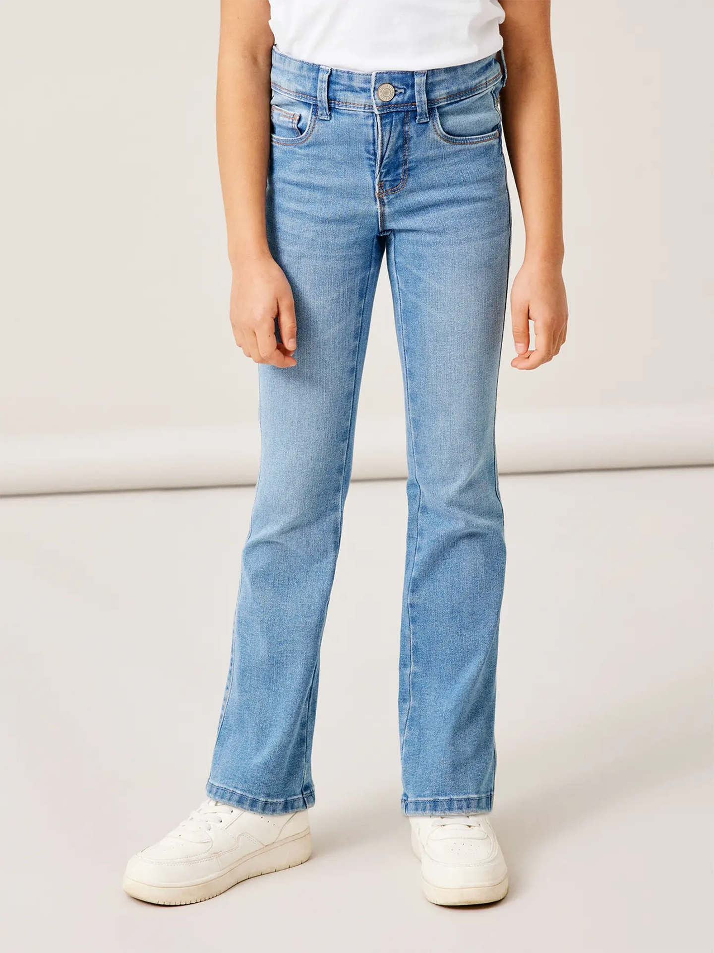 Name It Polly Skinny Boot Jeans Medium Blue Denim