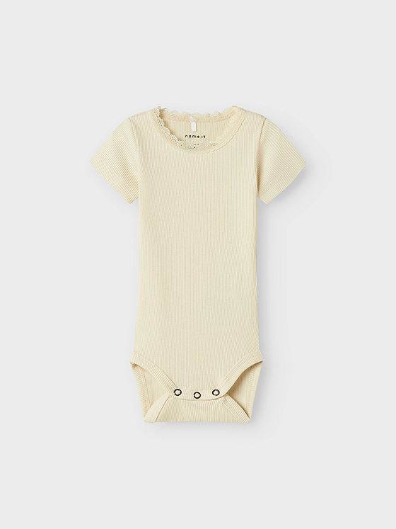 Name It Kab Short Sleeve Body Summer Sand