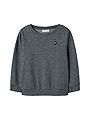 Name It Vimo Long Sleeve Sweat Bru Dark Grey Melange