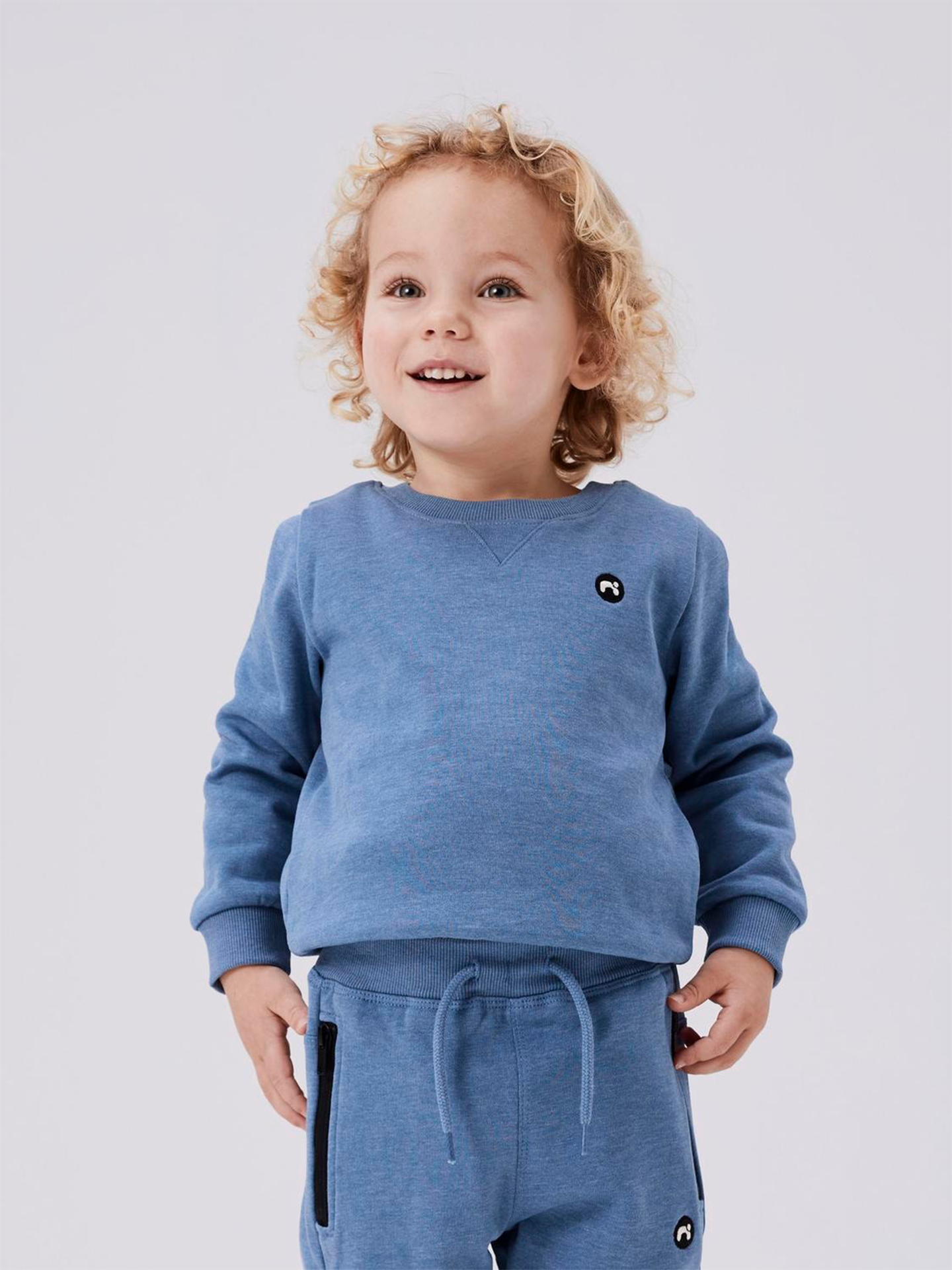 Name It Vimo Long Sleeve Sweat Bru Coronet Blue