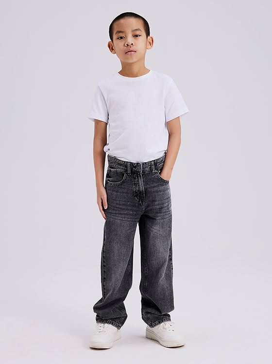 Name It Ryan Straight Jeans 3418-Be Grå