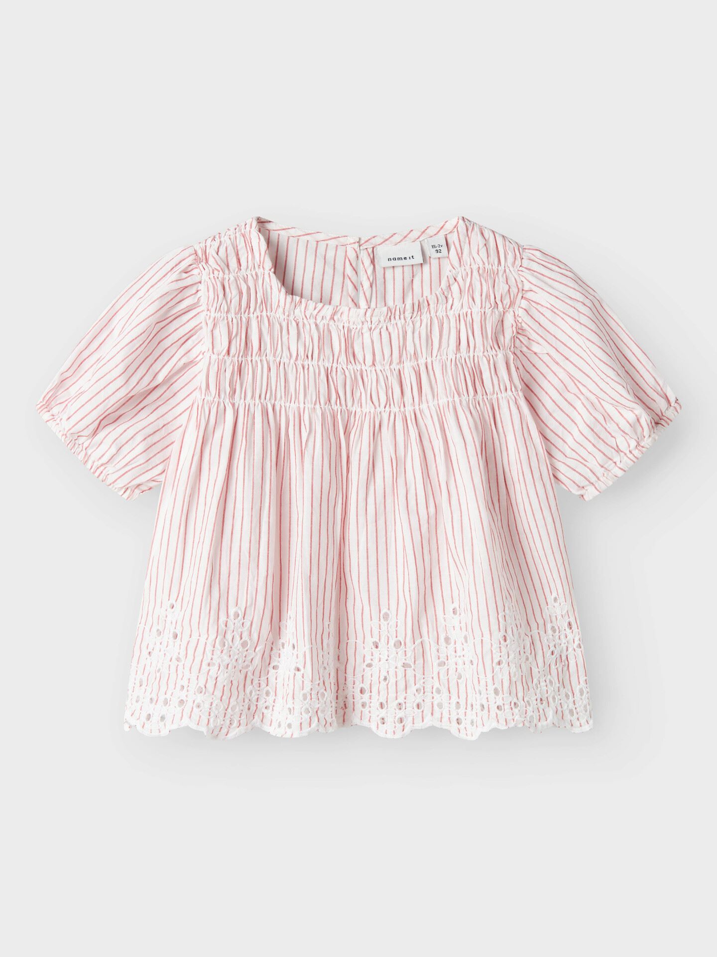 Name It Fesinne Short Sleeve Top Bright White