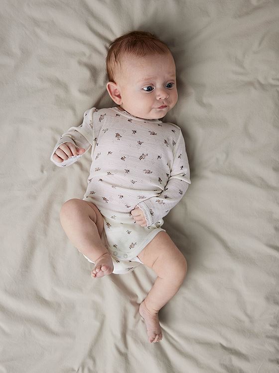 Name It Wang Wool Needle Long Sleeve Body Snow White