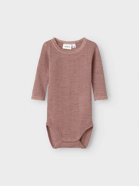 Name It Wang Wool Needle Long Sleeve Body Solid Noos Antler