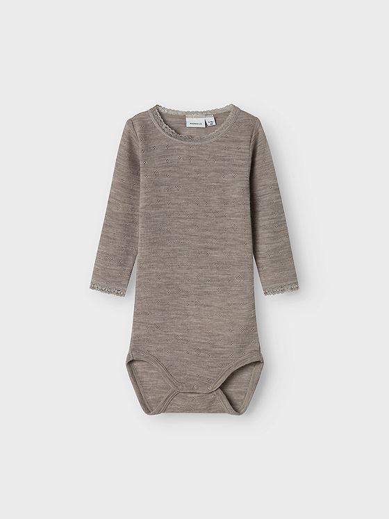 Name It Wang Wool Needle Long Sleeve Body Solid Noos Satellite