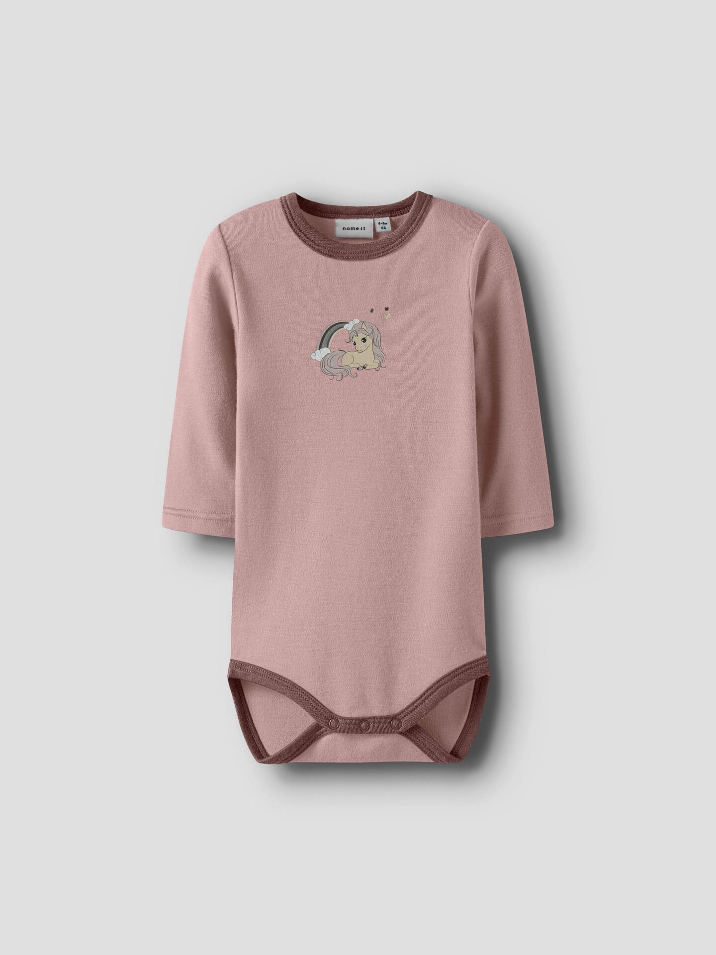 Name It Willit Wool Long Sleeve Body Antler