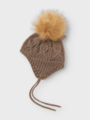 Name It Wrilla Wool Knit Hat Walnut