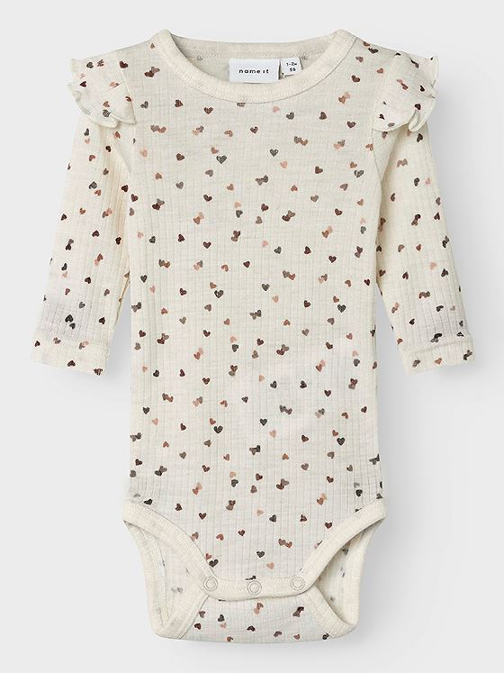 Name It Womi Wo/Mo Long Sleeve Body Snow White