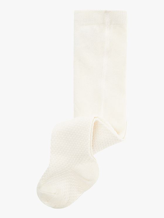 Name It Wakma Wool Blend Structure Pantyhose Snow White