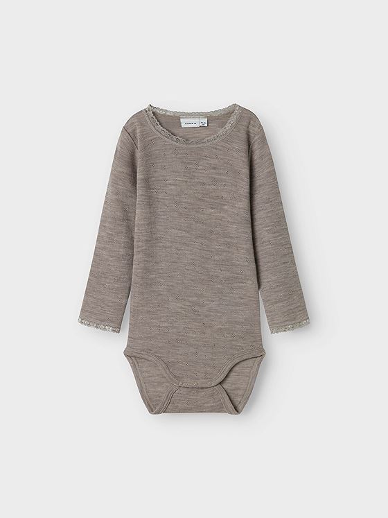 Name It Wang Wool Needle Long Sleeve Body Solid Satellite