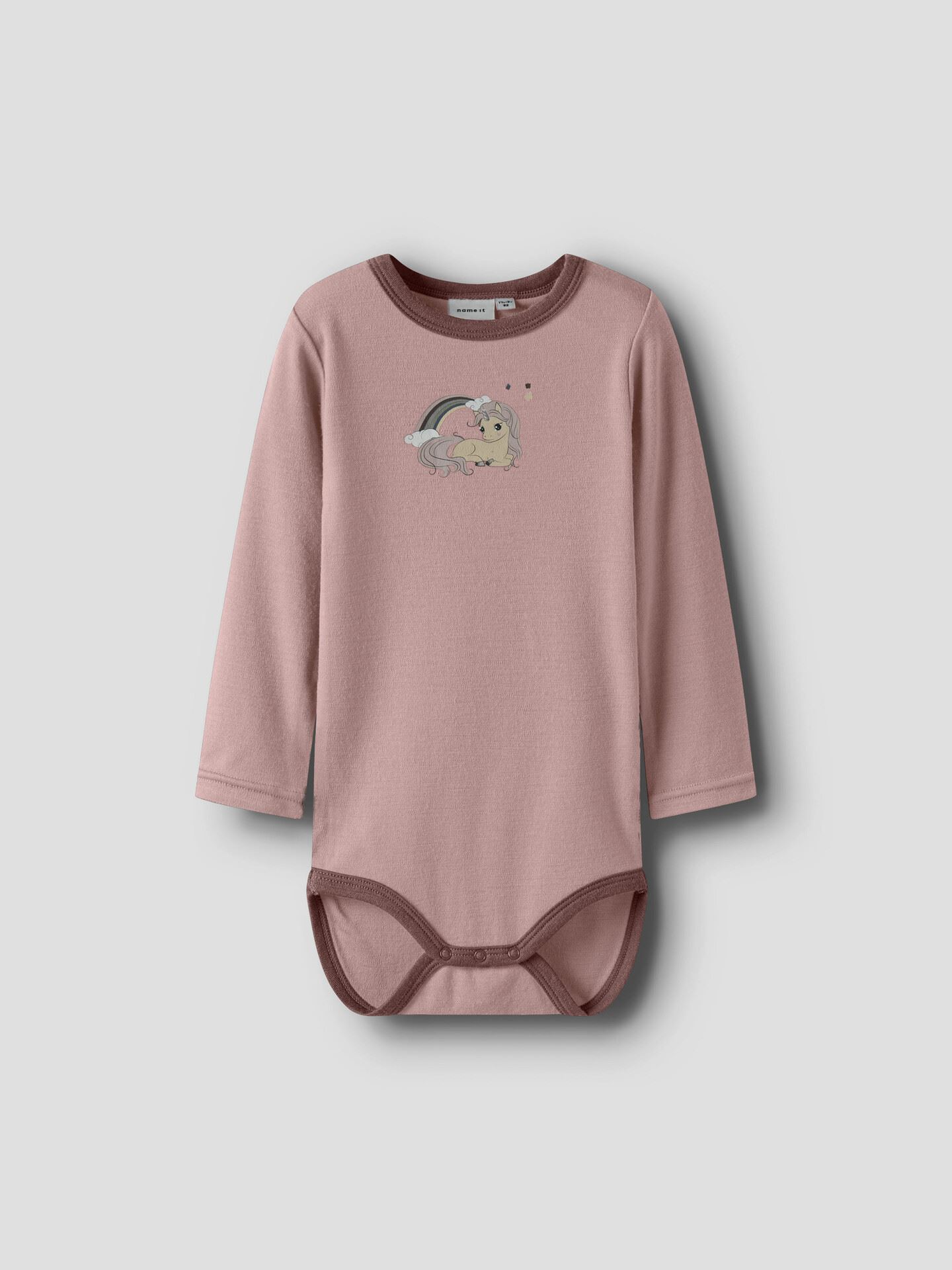 Name It Willit Wool Long Sleeve Body Antler