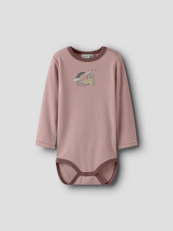 Name It Willit Wool Long Sleeve Body Antler