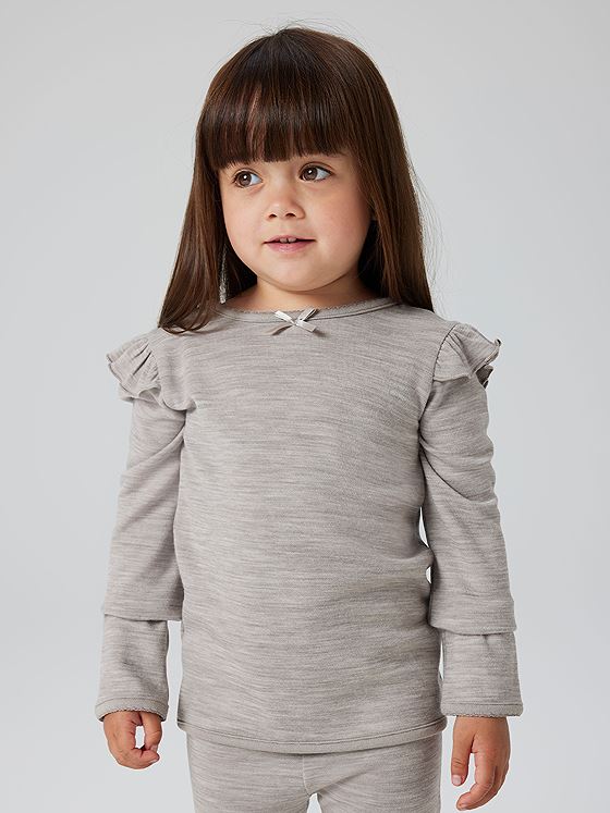Name It Wyla Wo/Vi Long Sleeve Top Satellite