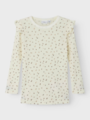 Name It Womi Wo/Mo Long Sleeve Top Snow White