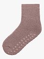 Name It Waksi Wool Blend Terry Sock W/Non Skid Antler