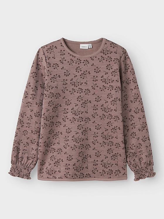 Name It Wuppo Wo/Co Long Sleeve Top Antler